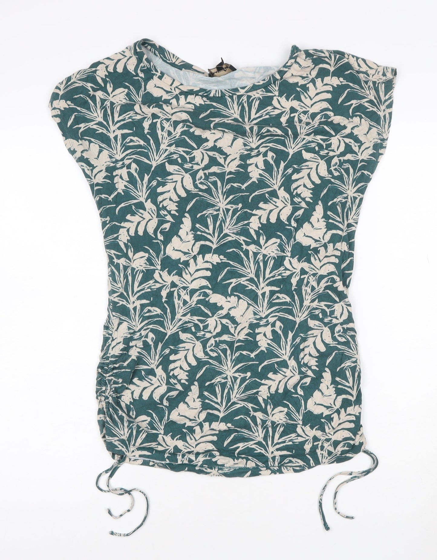 Phase Eight Women’s Green Floral Tunic Blouse Size 10