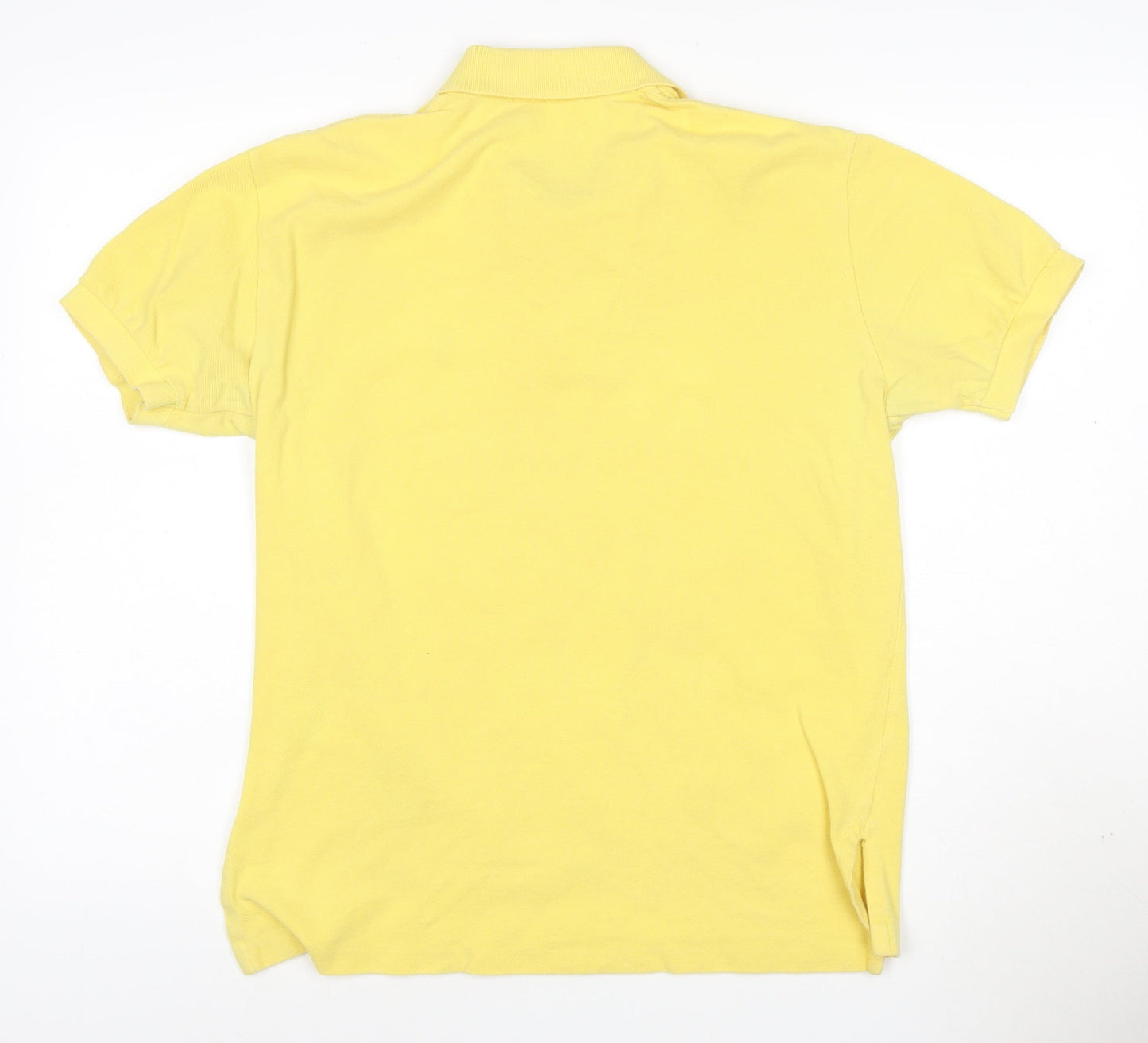 Ralph Lauren Men’s Yellow Classic Fit Cotton Polo Shirt Size S