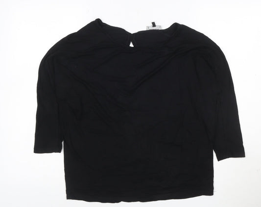 Prewornwholesale purple cropped slim fit active T-shirt with short sleeves and a high neckline.