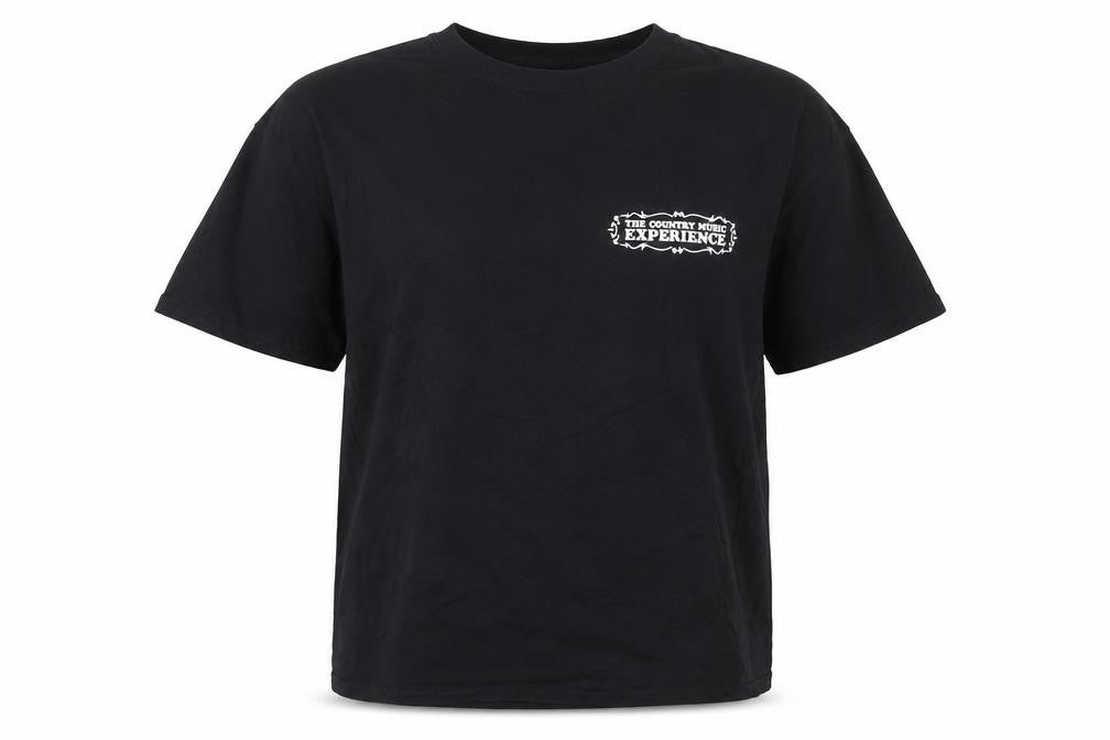 Fruit of the Loom Unisex Black Country Music Experience T-Shirt Size L