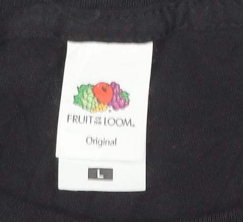 Fruit of the Loom Unisex Black Country Music Experience T-Shirt Size L
