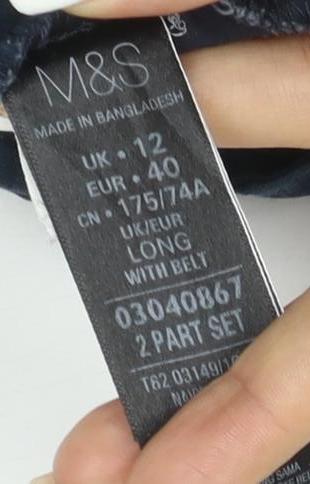 Marks and Spencer Men’s Blue Straight Leg Jeans 40 Regular Fit