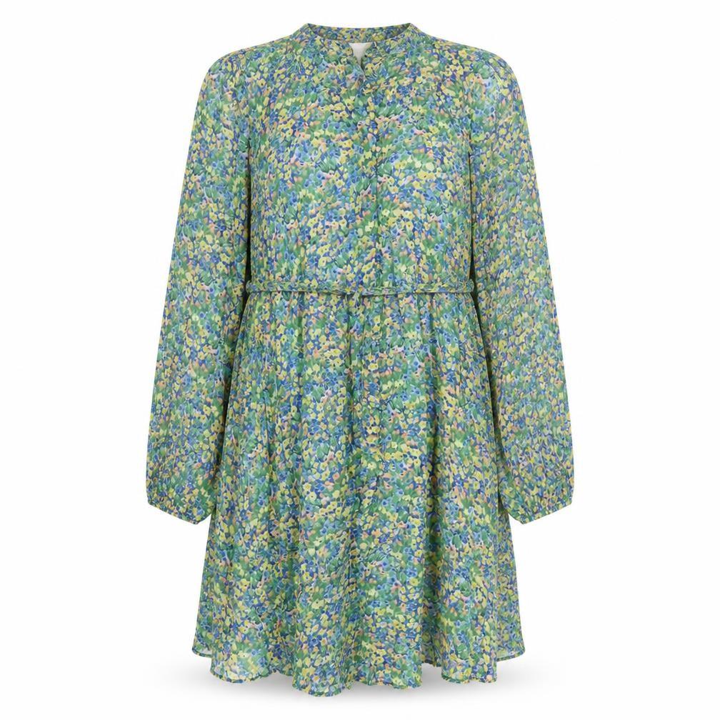 Marks & Spencer Women’s Multicoloured Floral A-Line Knee Length Dress Size 10