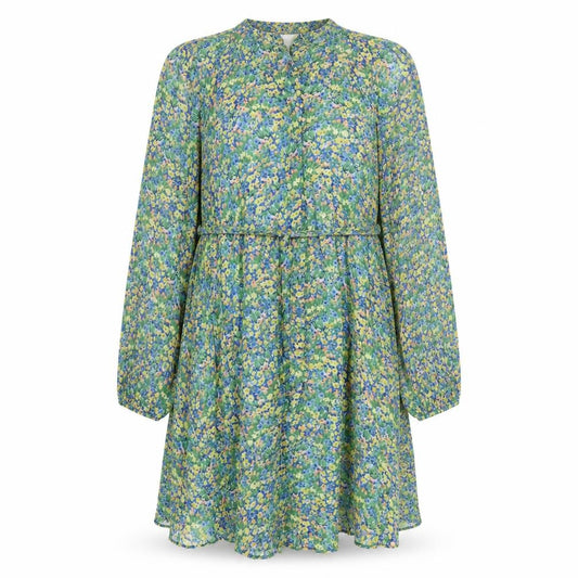 Marks and Spencer Women’s Multicoloured Floral A-Line Knee Length Dress Size 10