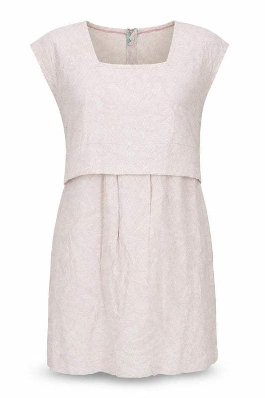 Tom Joule Women’s Pink Floral Shift Dress Size 14 Zip Casual Classic Style