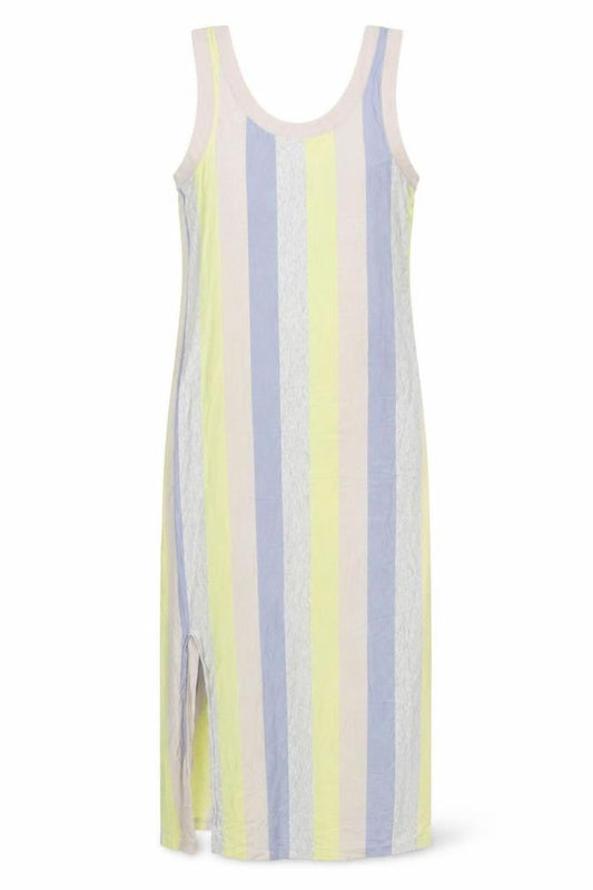 COS Women Multicoloured Striped Cotton Tank Midi Dress Size S