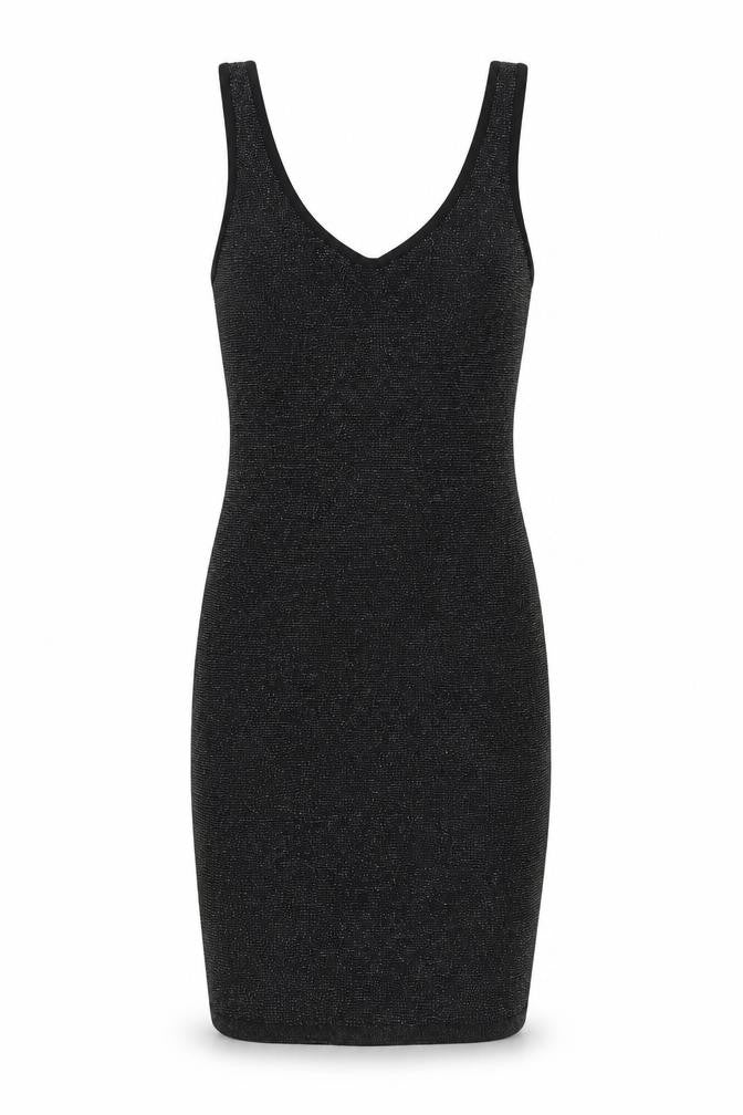Urban Outfitters Women’s Black Glitter Bodycon Mini Dress Size S