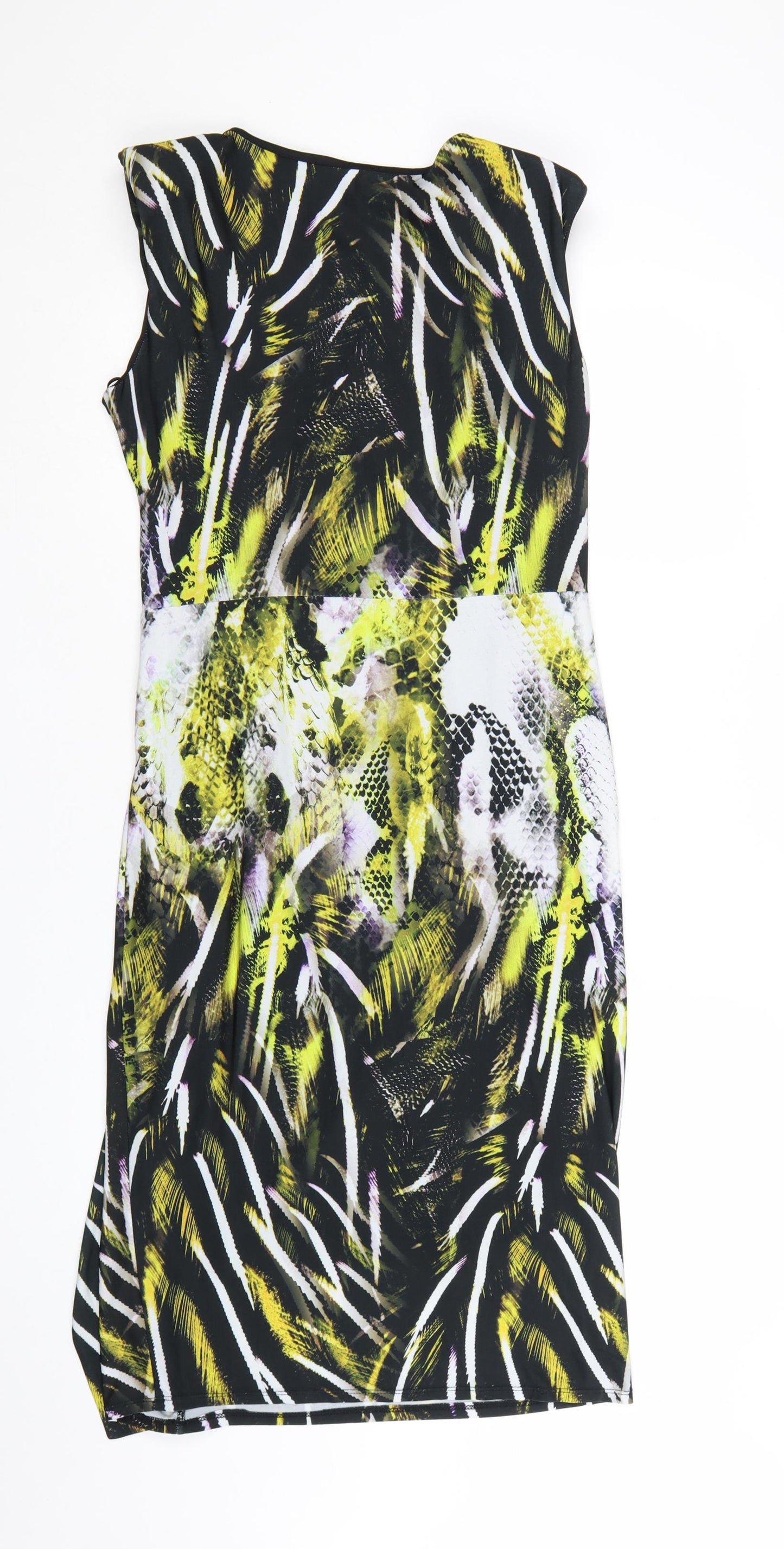 Star by Julien Macdonald Women’s Multicoloured Size 14 Sleeveless Sheath Dress