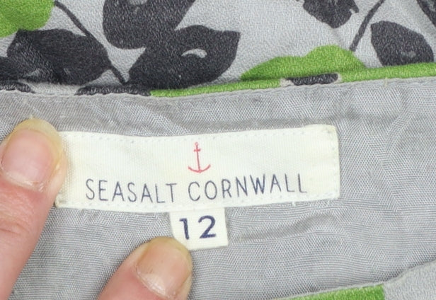 Seasalt Cornwall Women’s Multicoloured Floral Shift Dress UK 12