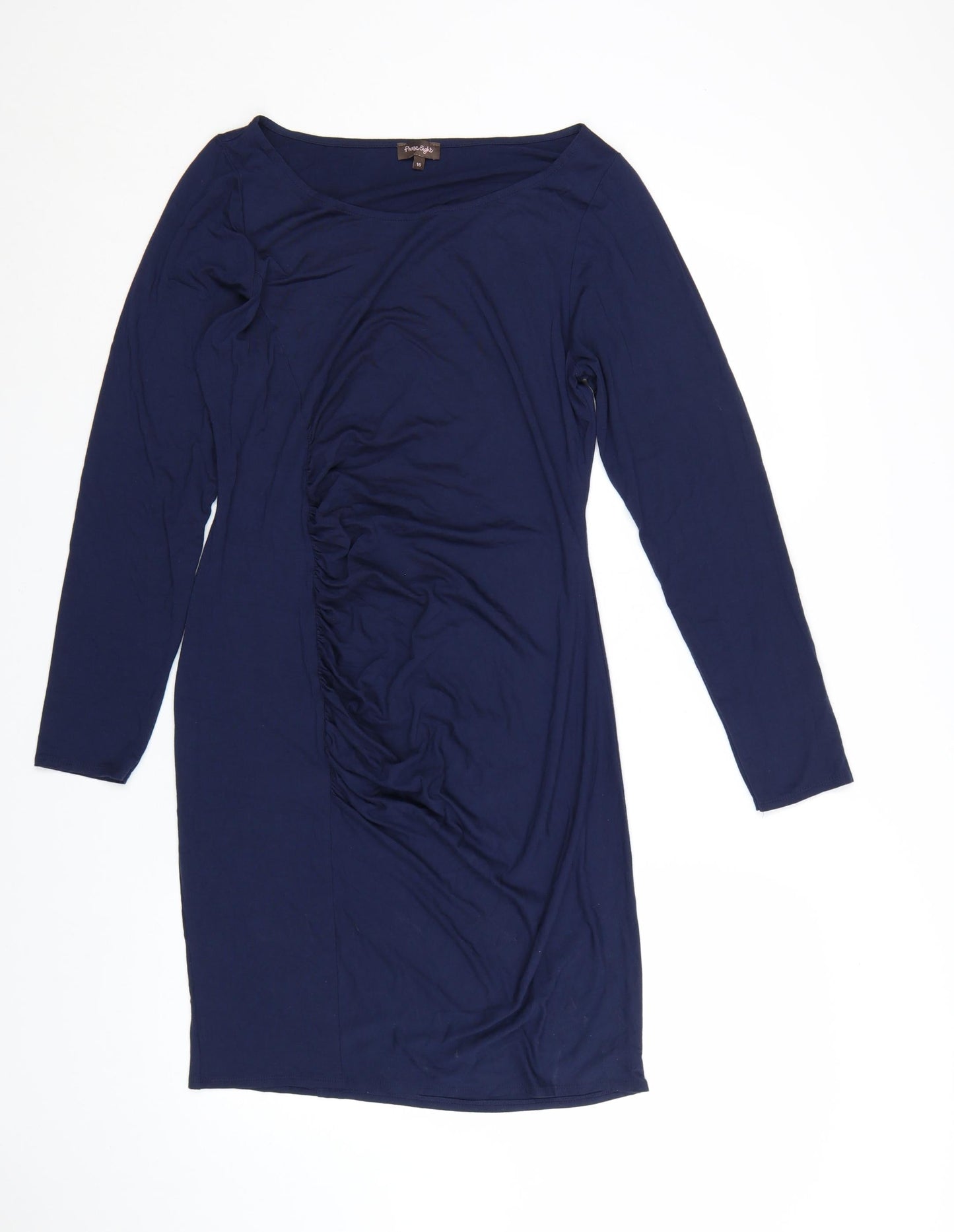 Phase Eight Women Blue Size 16 Bodycon Knee Length Dress