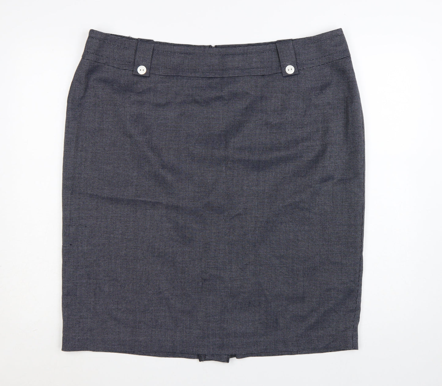 Marks and Spencer Women’s Grey Wool Blend Pencil Skirt Size 22