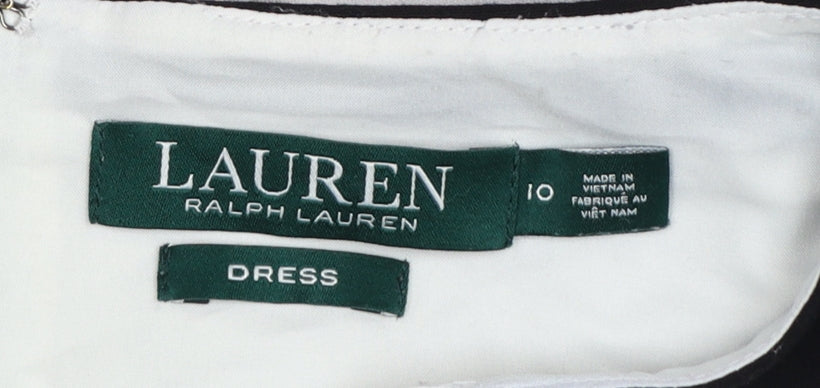 Lauren Ralph Lauren Women’s Multicoloured Knee Length Fit & Flare Dress Size 10