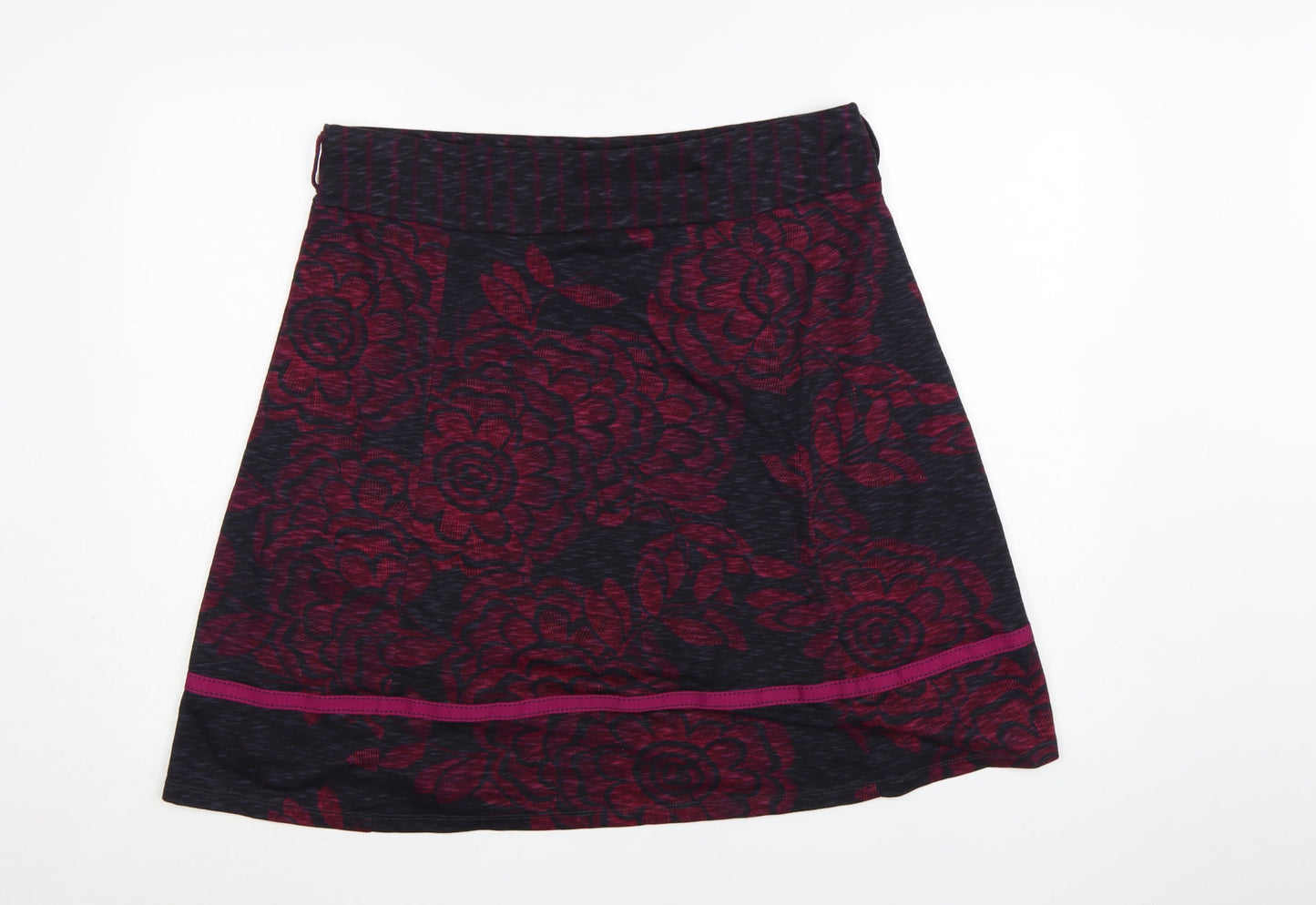 Marks and Spencer Per Una Women’s Pink Floral A-Line Skirt Size 16
