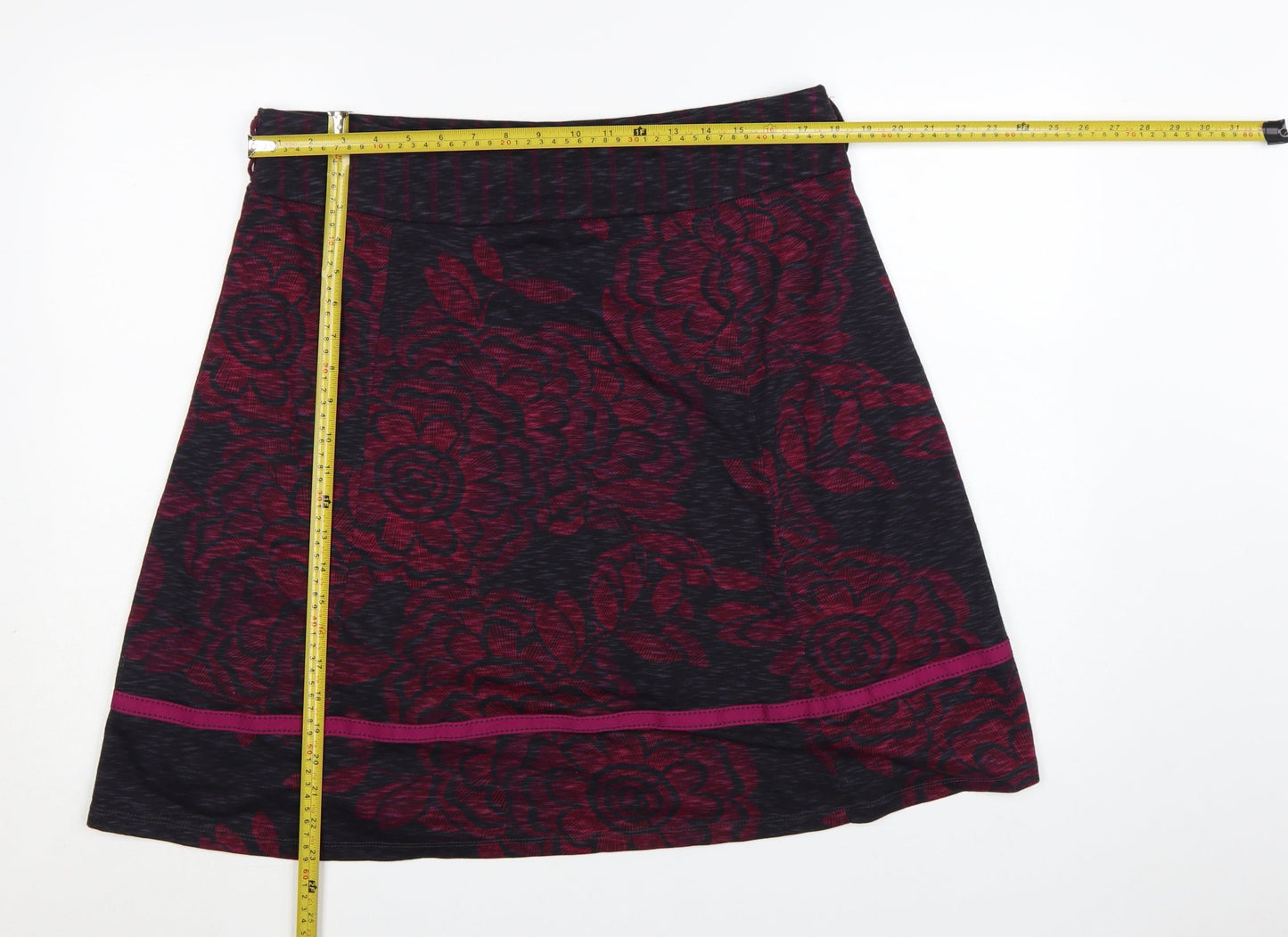 Marks and Spencer Per Una Women’s Pink Floral A-Line Skirt Size 16