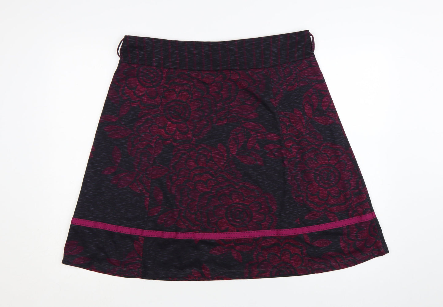 Marks and Spencer Per Una Women’s Pink Floral A-Line Skirt Size 16
