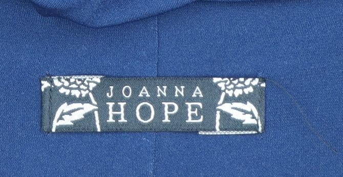 Joanna Hope Women's Blue Lace Midi Fit & Flare Dress Size 14