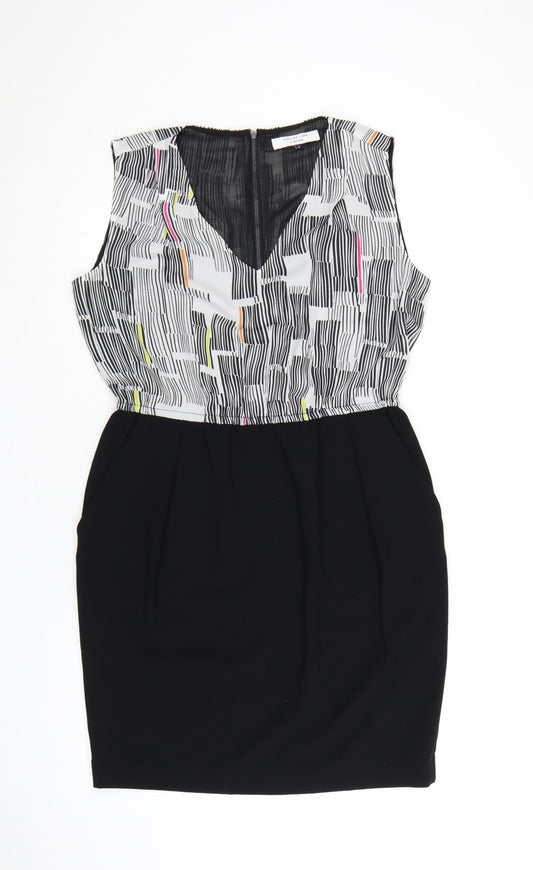 John Lewis Women’s Multicoloured Size 12 Sleeveless Sheath Dress