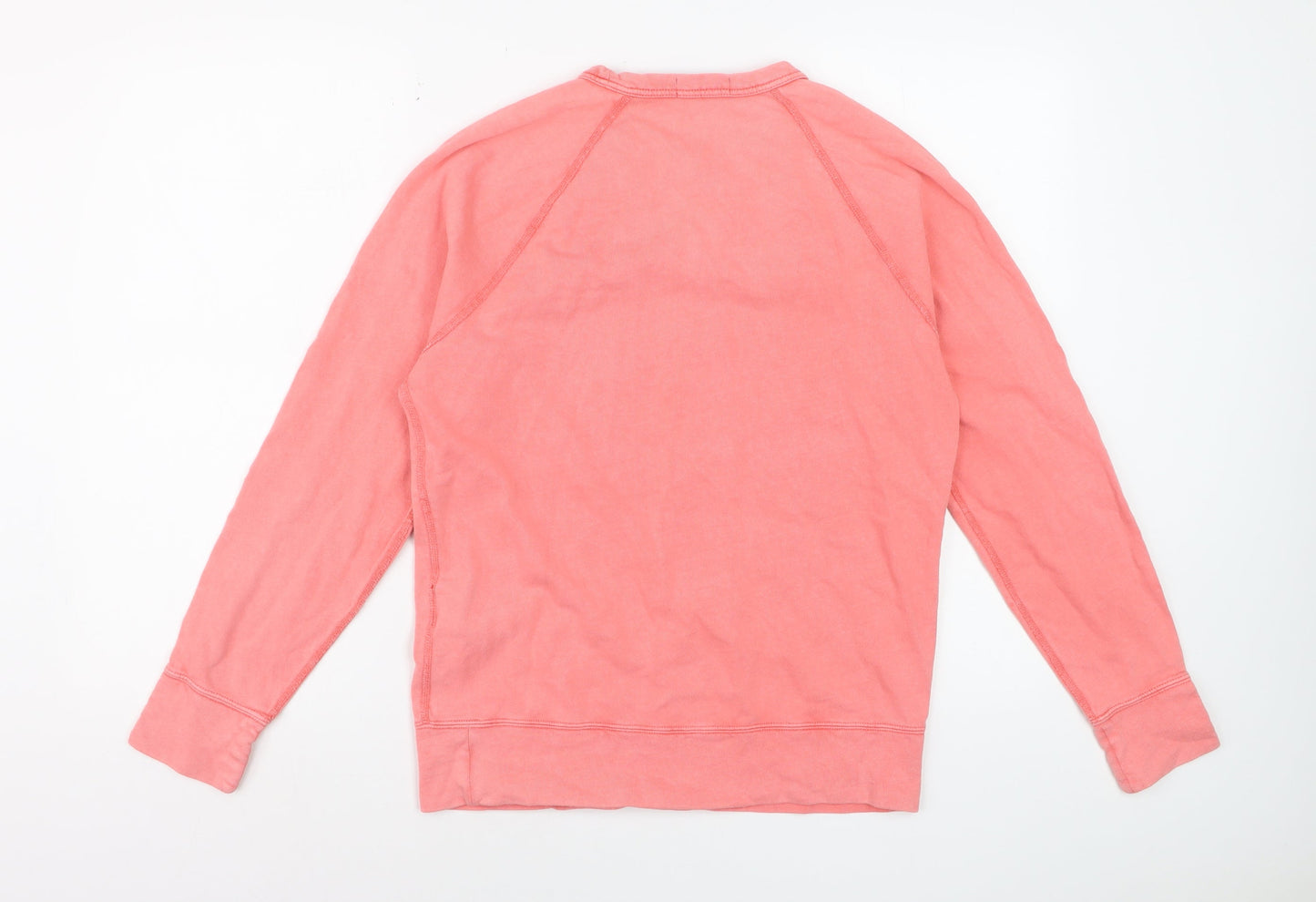 Polo Ralph Lauren Men's Pink Cotton Crew Neck Sweatshirt Size S