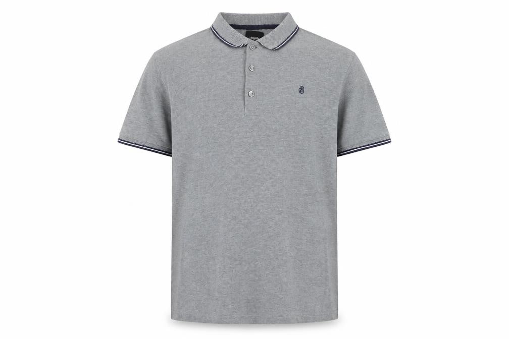 Burton Menswear London Grey Regular Fit Polo Shirt Size L