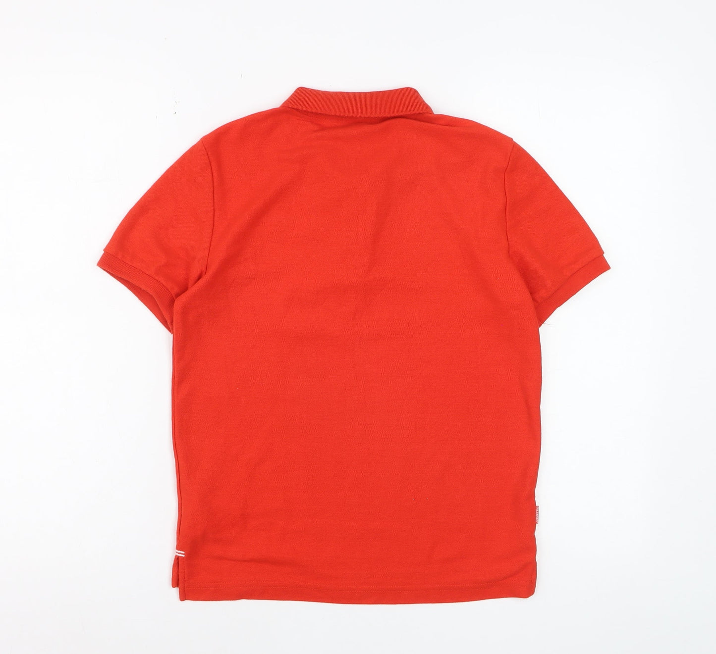 Slazenger Boys Red Polo Shirt 11-12 Years Classic Short Sleeve Sportswear