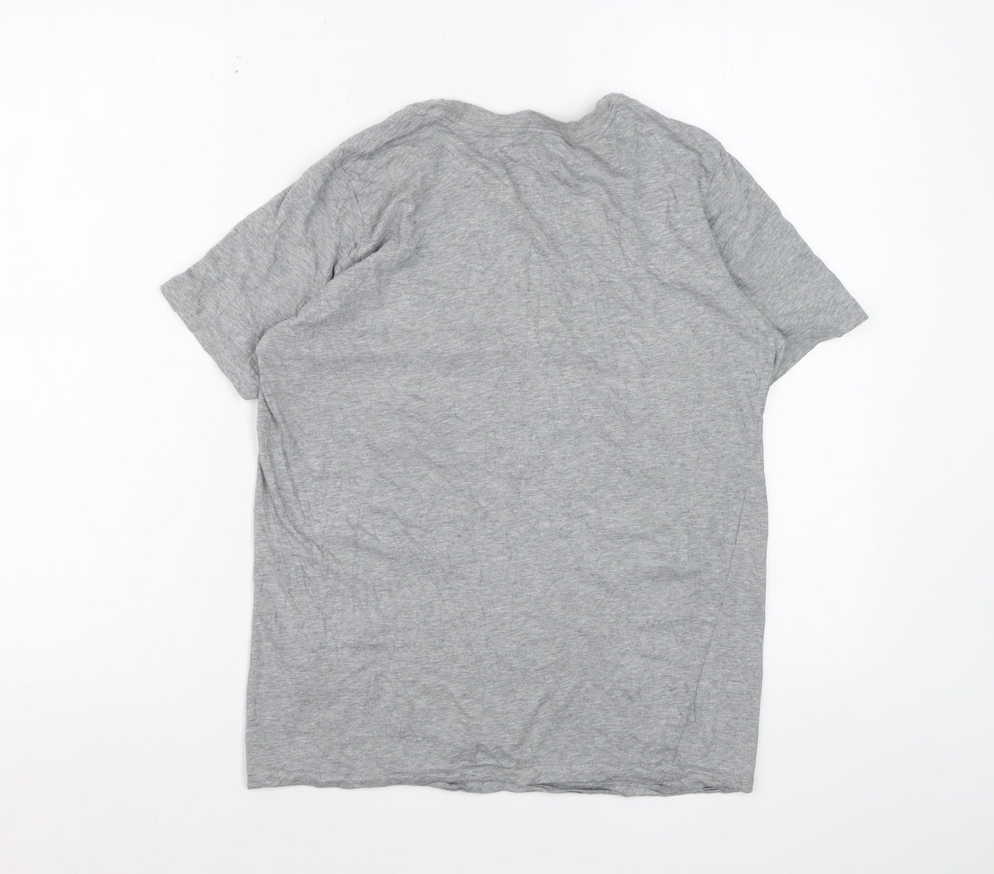 Nike Boys Grey XL Sports Graphic Cotton T-Shirt
