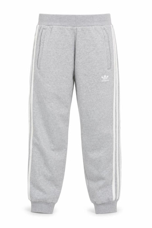 Adidas Women Grey Sweatpants M Joggers Cotton Blend Casual Sportswear