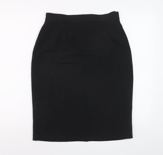 Opera by Richards Women's Black Size 14 Pencil Skirt