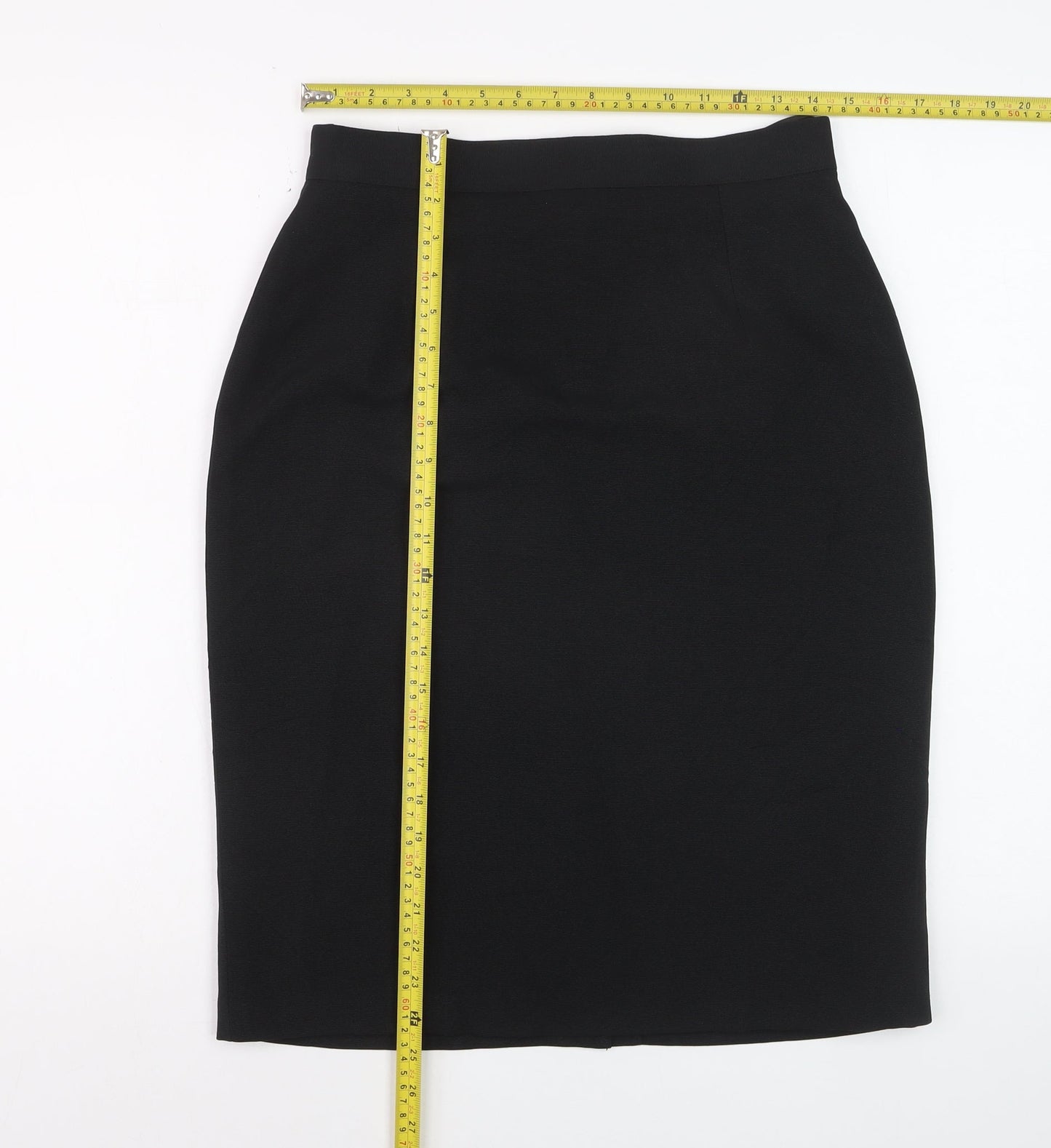 Opera by Richards Women's Black Size 14 Pencil Skirt