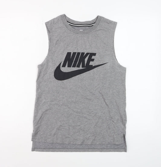 Prewornwholesale purple cropped slim fit active T-shirt with short sleeves and a high neckline.