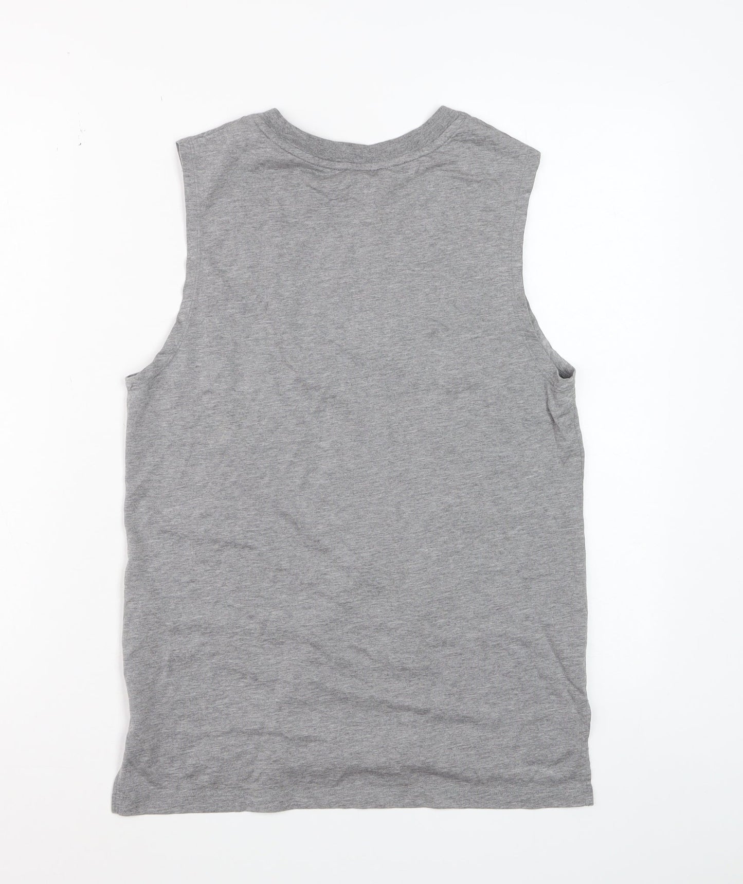 Nike Womens Grey Sleeveless Tank Top XS Basic Sportswear