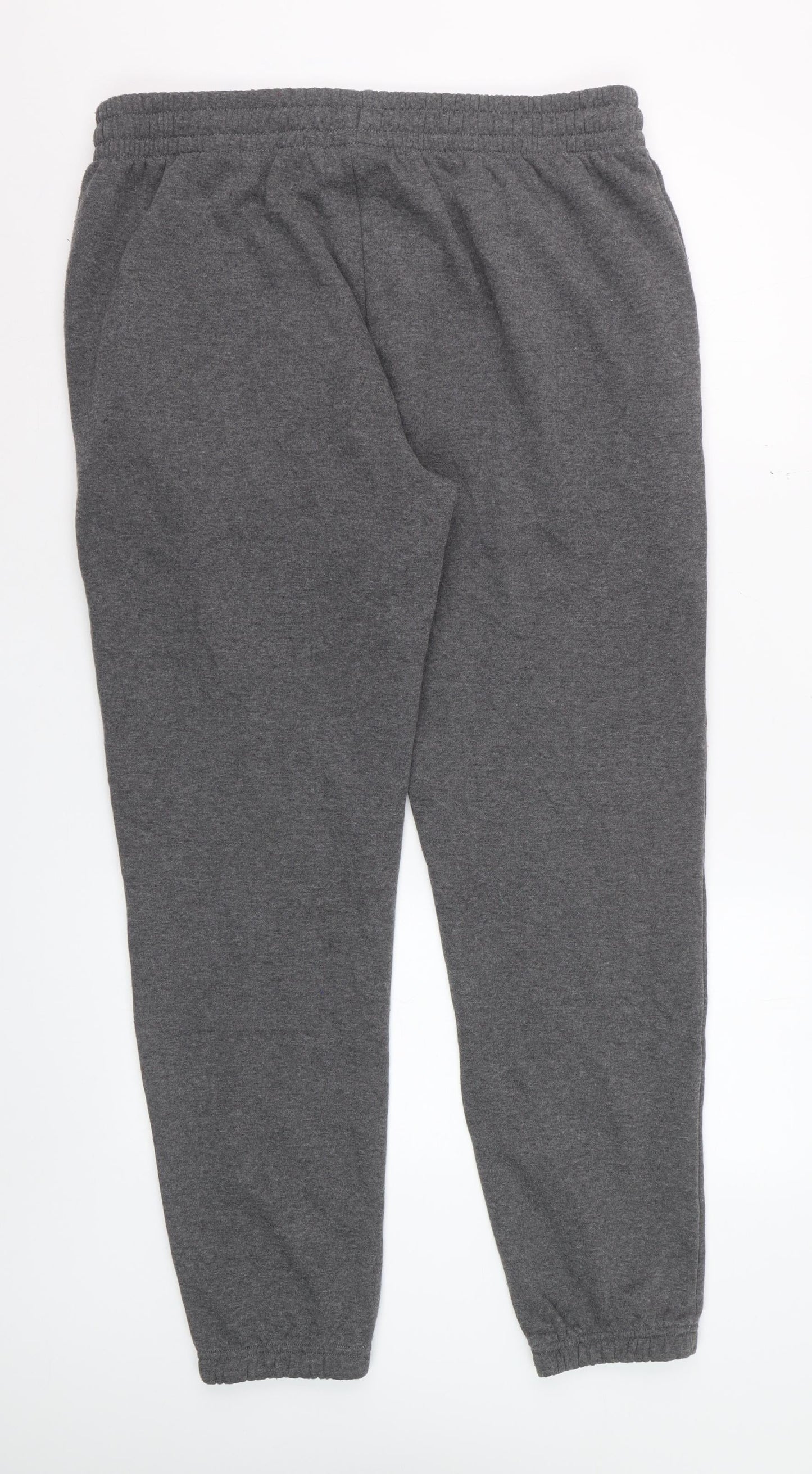 Manchester City Men Grey XL Jogger Trousers Fleece Lined