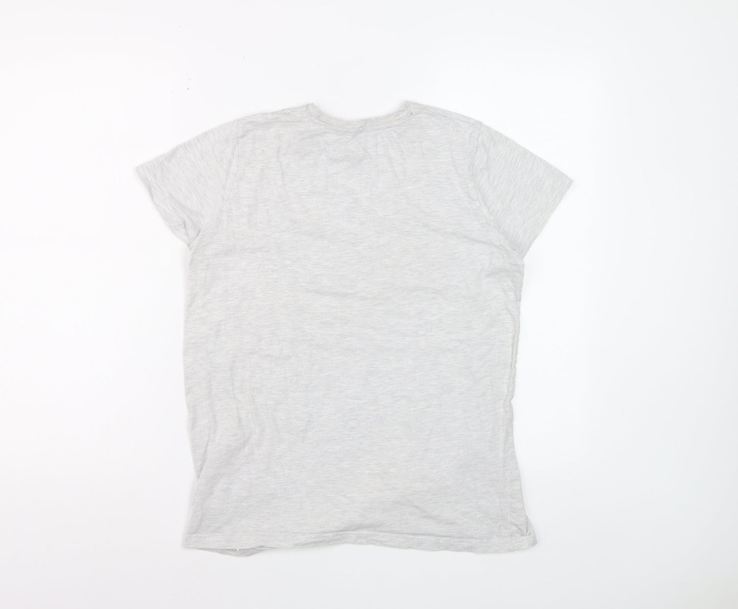 PlayStation Boys Grey 12-13 Years Logo Short Sleeve T-Shirt
