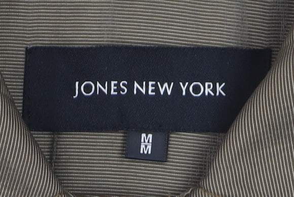 Jones New York Men's Brown Mid-Length Trench Coat Size M