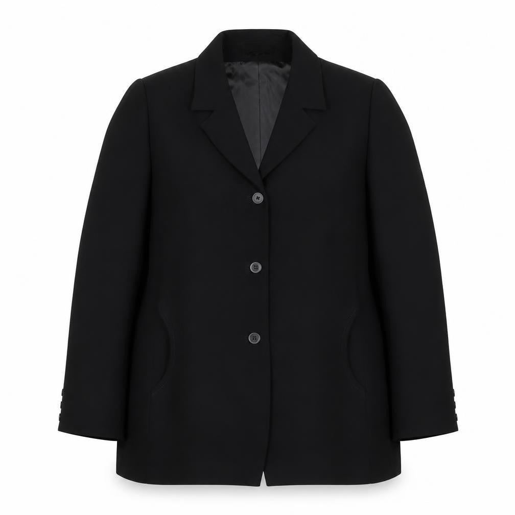 Joella Di Marco Women's Black Size 20 Single-Breasted Blazer