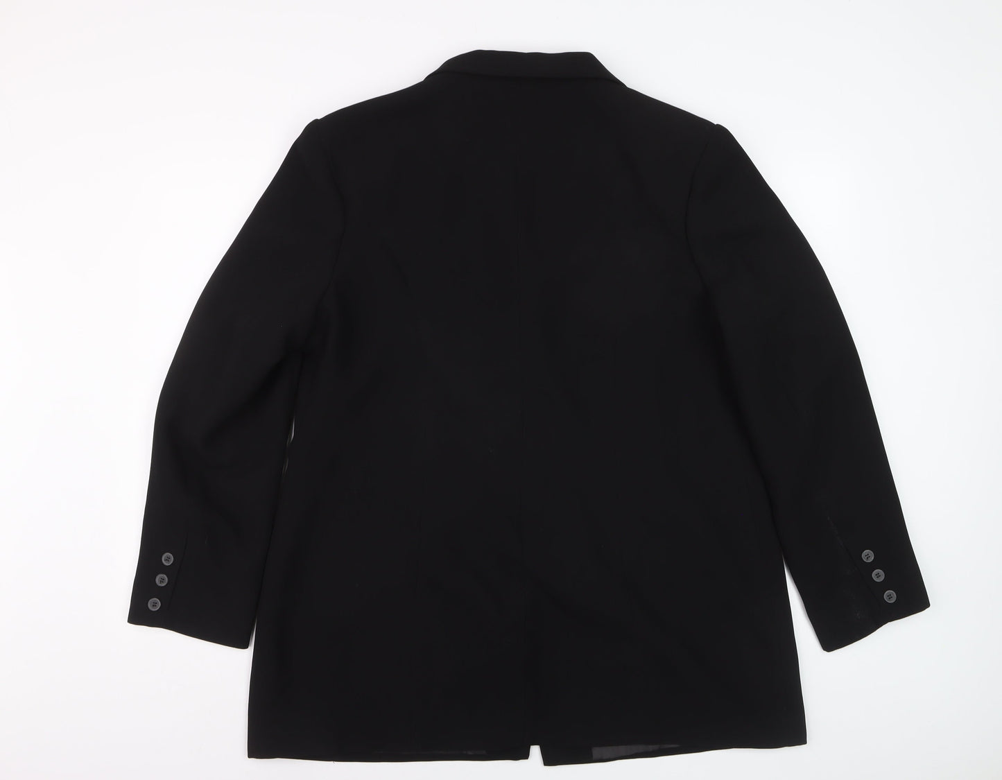 Joella Di Marco Women's Black Size 20 Single-Breasted Blazer