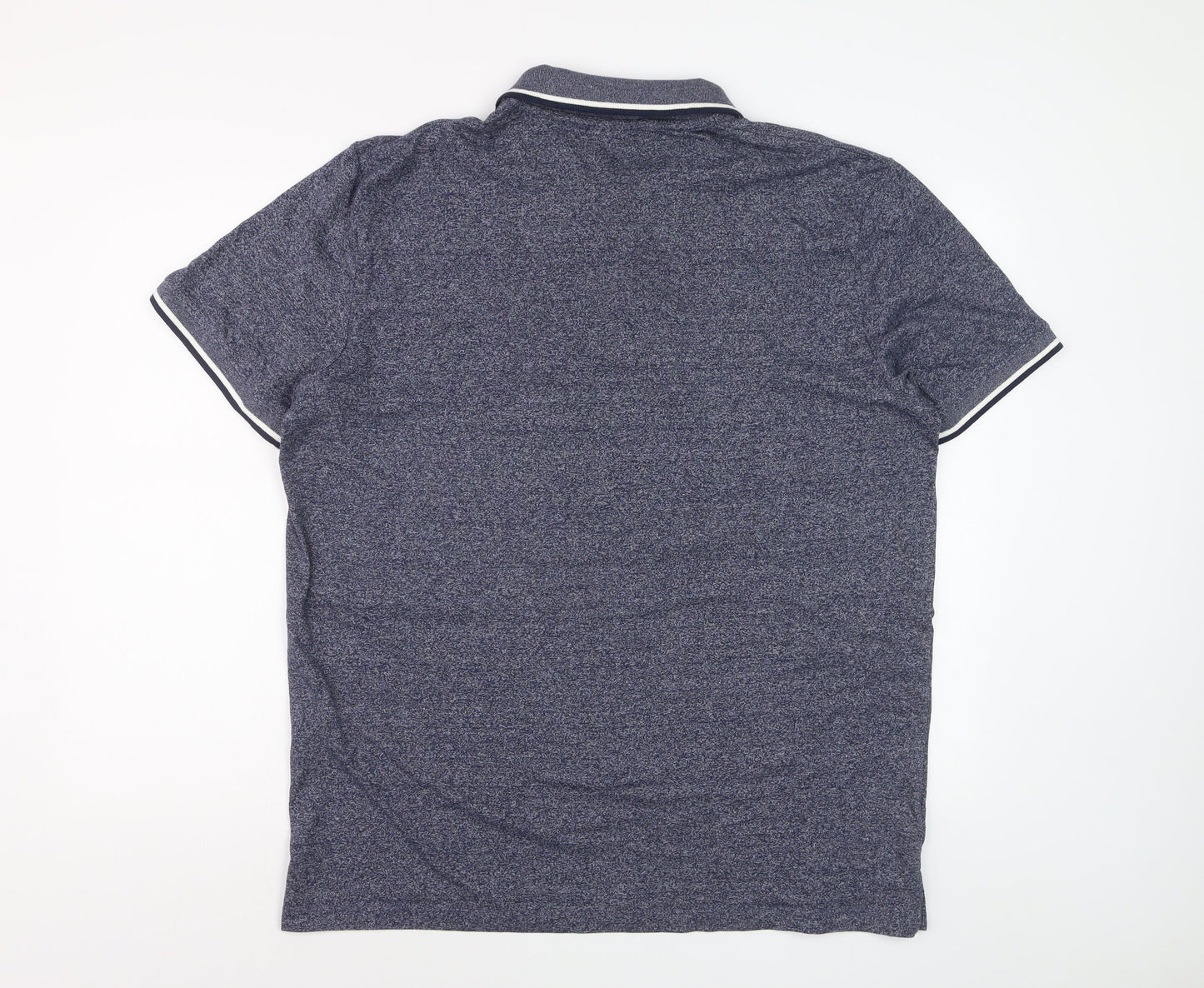 Jack & Jones Originals Men's Blue Short Sleeve Polo XXL Classic Fit