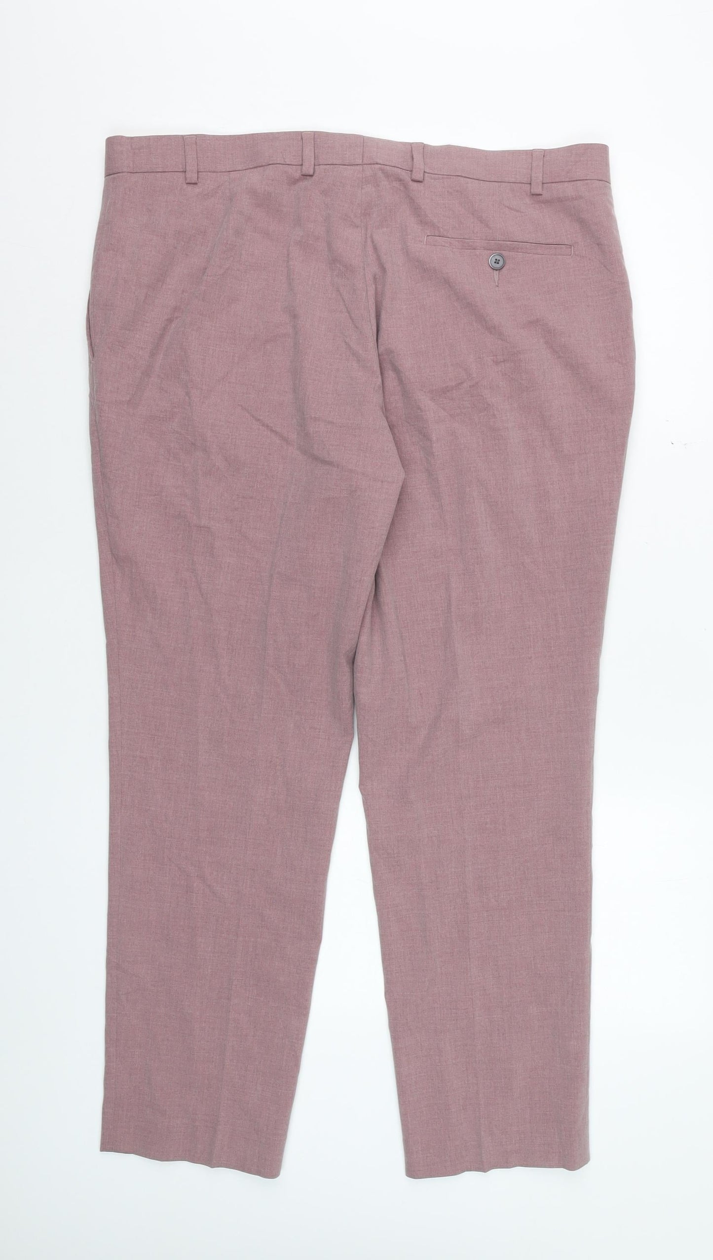 Marks and Spencer Men’s Pink Classic Dress Pants 38W 29L