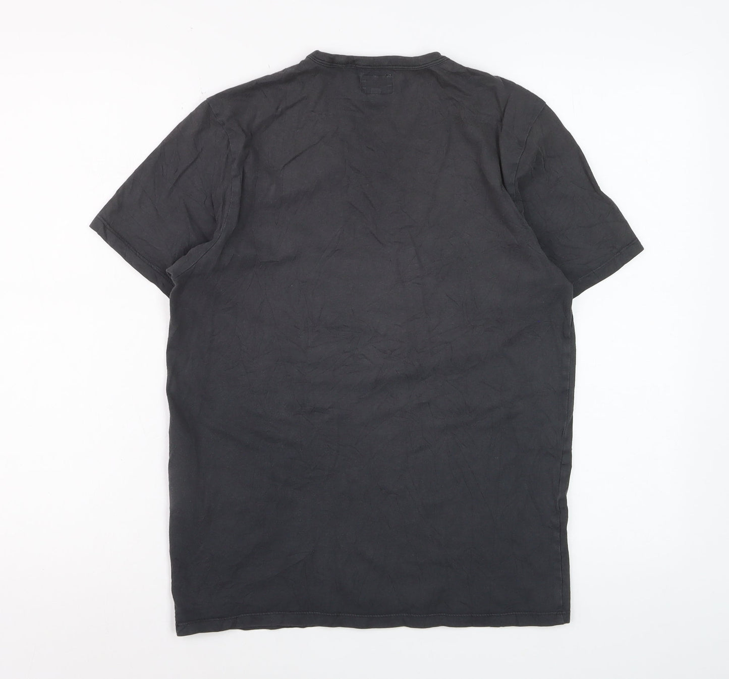 Levi's Men's Black Cotton Crew Neck Short Sleeve T-Shirt Size S