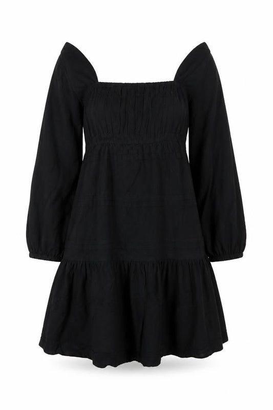 Marks and Spencer Women’s Black Size 6 Fit & Flare Short Dress
