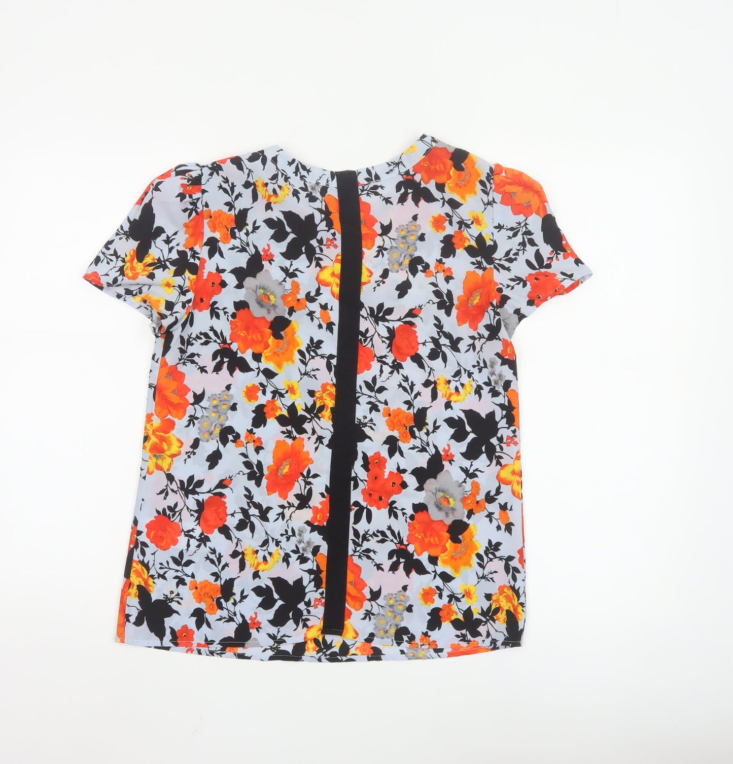 Oasis Womens Multicoloured Floral Tunic Blouse Size 8