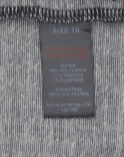 Et Vous Women's Grey Houndstooth Single-Breasted Blazer Size 10