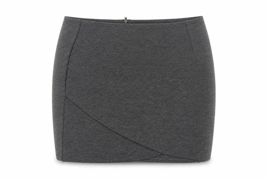 Pepperberry Women's Grey Size 18 Pencil Short Skirt