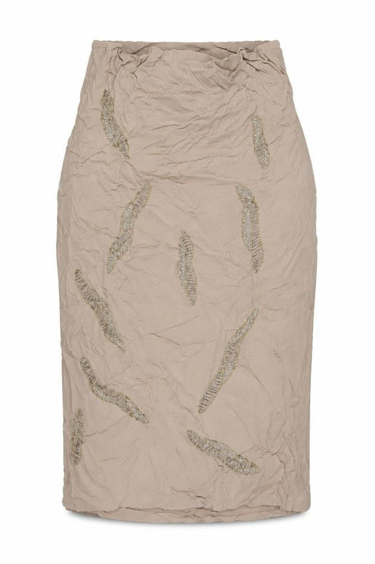 Great Plains Women’s Beige Beaded Sheath Dress Size L