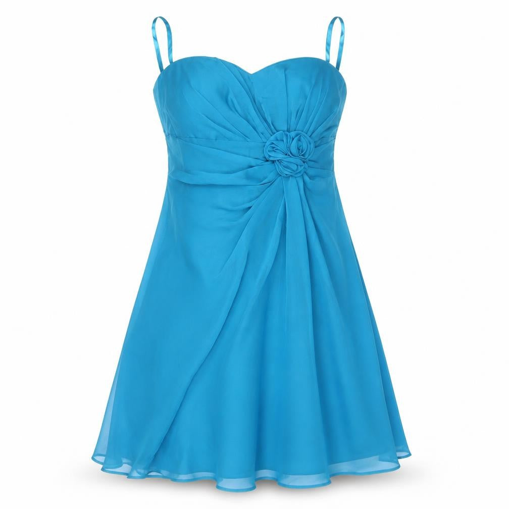 Debut Women's Blue Knee Length A-Line Party Dress Size 12