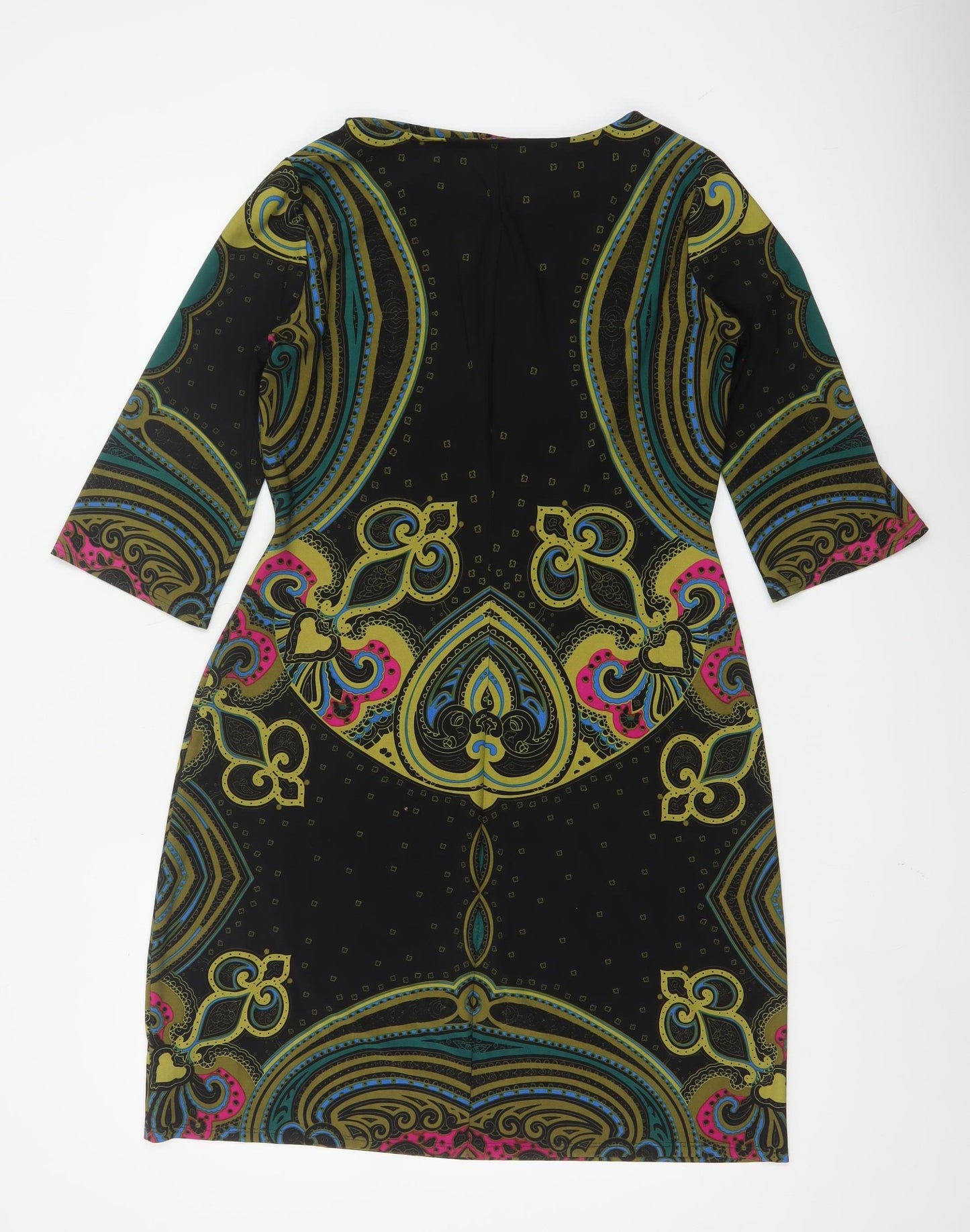 Linea Women’s Multicoloured Paisley Shift Dress Size 12