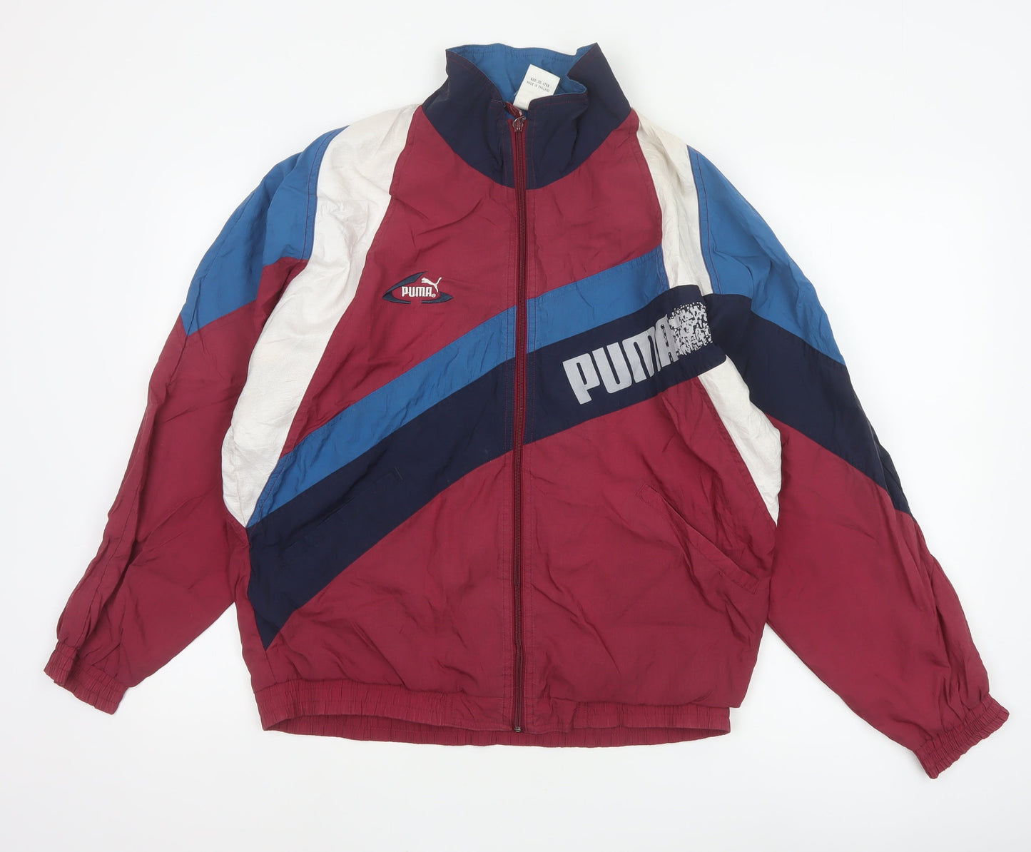 Puma Womens Multicoloured S Retro 90s Windbreaker Jacket