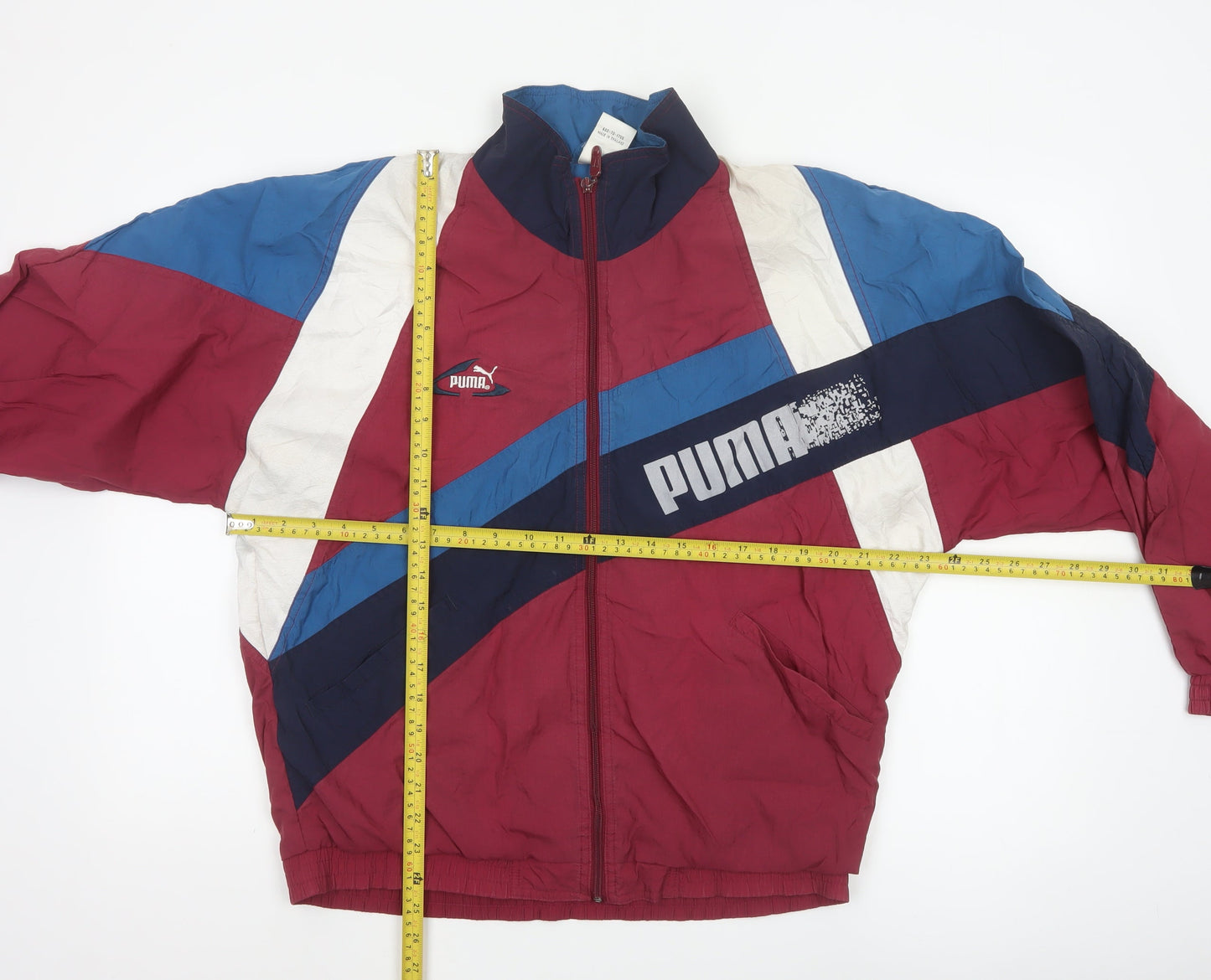 Puma Womens Multicoloured S Retro 90s Windbreaker Jacket