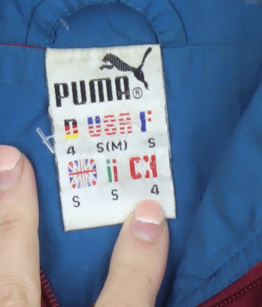 Puma Womens Multicoloured S Retro 90s Windbreaker Jacket