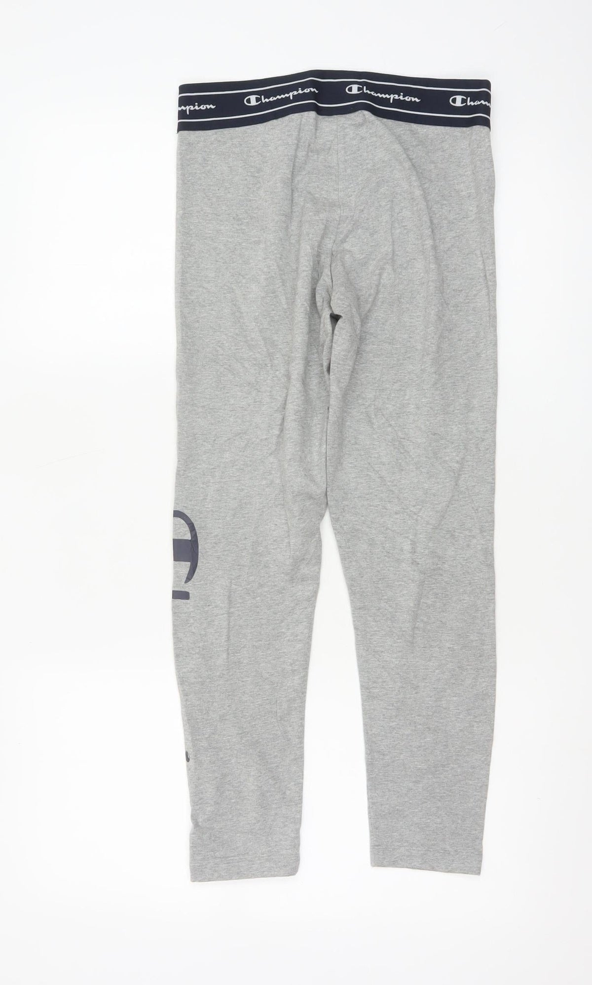 Champion Women’s Grey Small Logo Elastic Waist Leggings