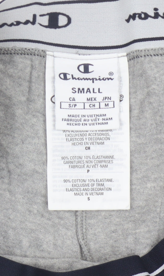 Champion Women’s Grey Small Logo Elastic Waist Leggings